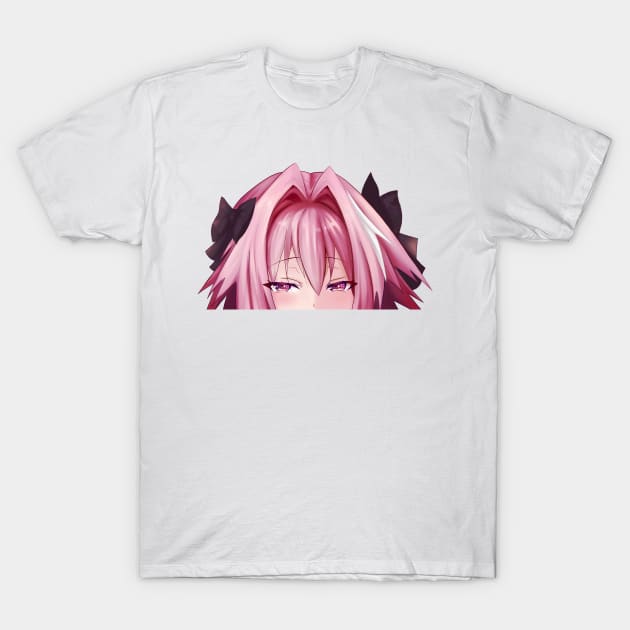 astolfo, peek Kuro no Rider T-Shirt by AmyMeou